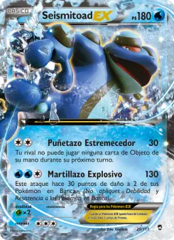 Seismitoad EX, Puños Furiosos 20