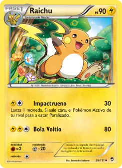 Raichu, Puños Furiosos 28