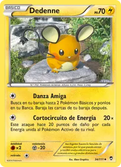 Dedenne, Puños Furiosos 34