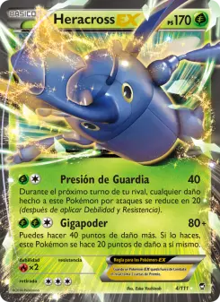 Heracross EX, Puños Furiosos 4