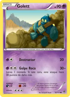 Golett, Puños Furiosos 42