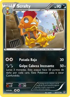 Scrafty, Puños Furiosos 67