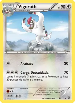 Vigoroth, Puños Furiosos 82
