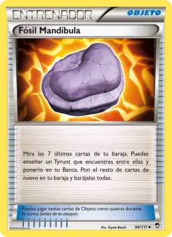 Fósil Mandíbula, Puños Furiosos 94
