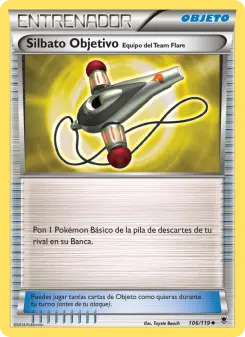 Silbato Objetivo Equipo del Team Flare, Fuerzas Fantasmales 106