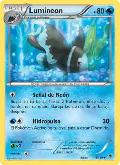 Lumineon, Fuerzas Fantasmales 19