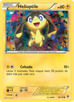 Helioptile, Fuerzas Fantasmales 28