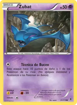 Zubat, Fuerzas Fantasmales 31