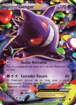 Gengar EX, Fuerzas Fantasmales 34