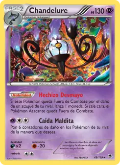 Chandelure, Fuerzas Fantasmales 43