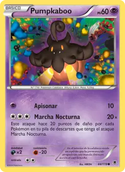 Pumpkaboo, Fuerzas Fantasmales 44