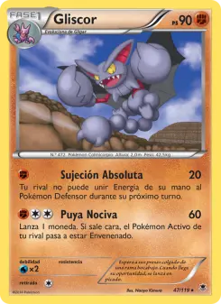 Gliscor, Fuerzas Fantasmales 47