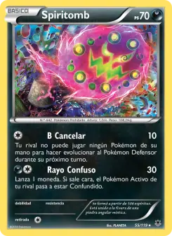 Spiritomb, Fuerzas Fantasmales 55