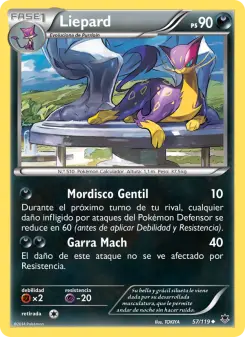 Liepard, Fuerzas Fantasmales 57