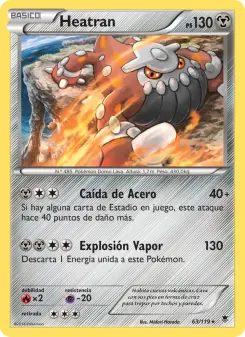 Heatran, Fuerzas Fantasmales 63