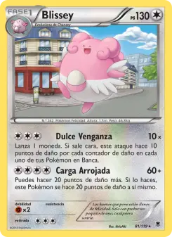 Blissey, Fuerzas Fantasmales 81