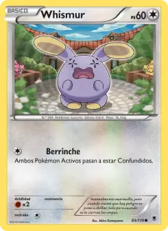 Whismur, Fuerzas Fantasmales 83