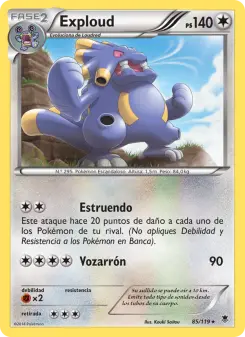Exploud, Fuerzas Fantasmales 85