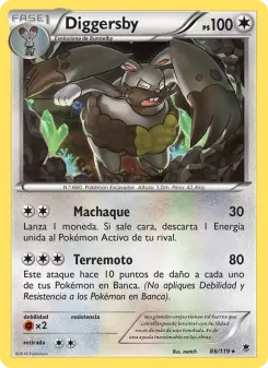 Diggersby, Fuerzas Fantasmales 88