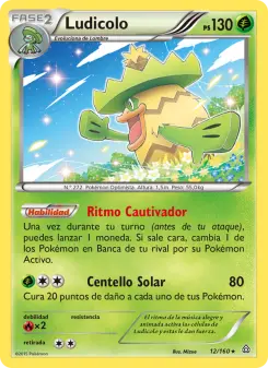 Ludicolo, Duelos Primigenios 12