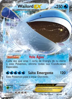 Wailord EX, Duelos Primigenios 38