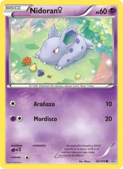 Nidoran♀, Duelos Primigenios 66