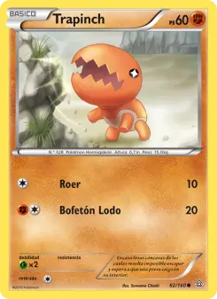 Trapinch, Duelos Primigenios 82