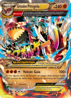 Groudon Primigenio EX, Duelos Primigenios 86