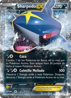 Sharpedo EX, Duelos Primigenios 91