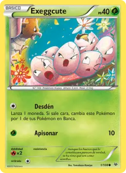 Exeggcute, Cielos Rugientes 1