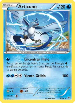 Articuno, Cielos Rugientes 16