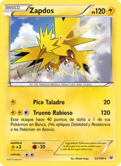 Zapdos, Cielos Rugientes 23
