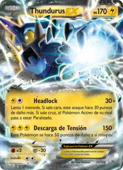 Thundurus EX, Cielos Rugientes 26