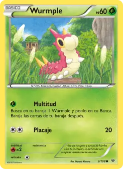 Wurmple, Cielos Rugientes 3