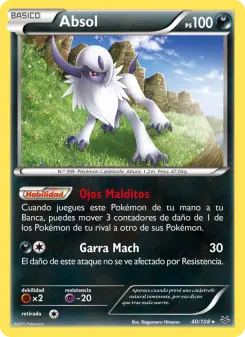 Absol, Cielos Rugientes 40