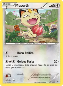 Meowth, Cielos Rugientes 67