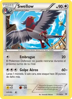 Swellow, Cielos Rugientes 71