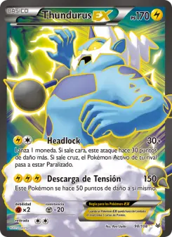 Thundurus EX, Cielos Rugientes 98