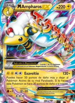 M-Ampharos EX, Antiguos Orígenes 28