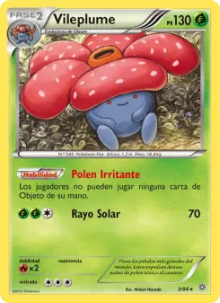 Vileplume, Antiguos Orígenes 3