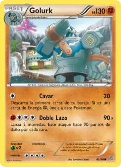 Golurk, Antiguos Orígenes 41