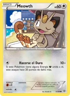 Meowth, Antiguos Orígenes 61