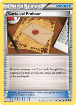 Carta del Profesor, Turbo Impulso 146