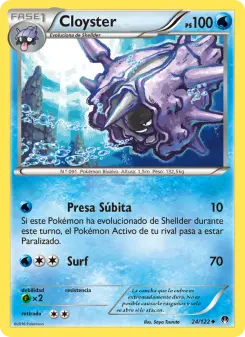 Cloyster, TURBOLímite 24