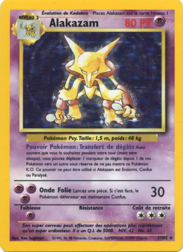Alakazam, Set de Base 1