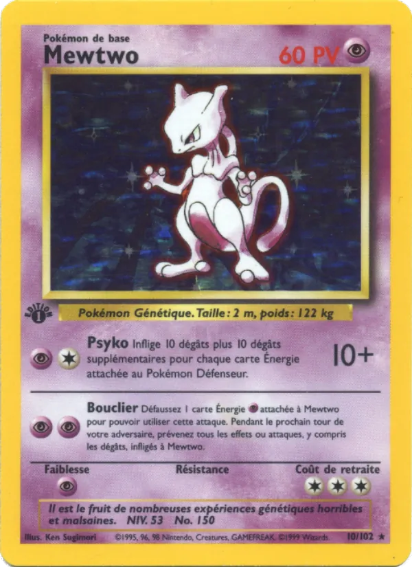 Mewtwo, Set de Base 10