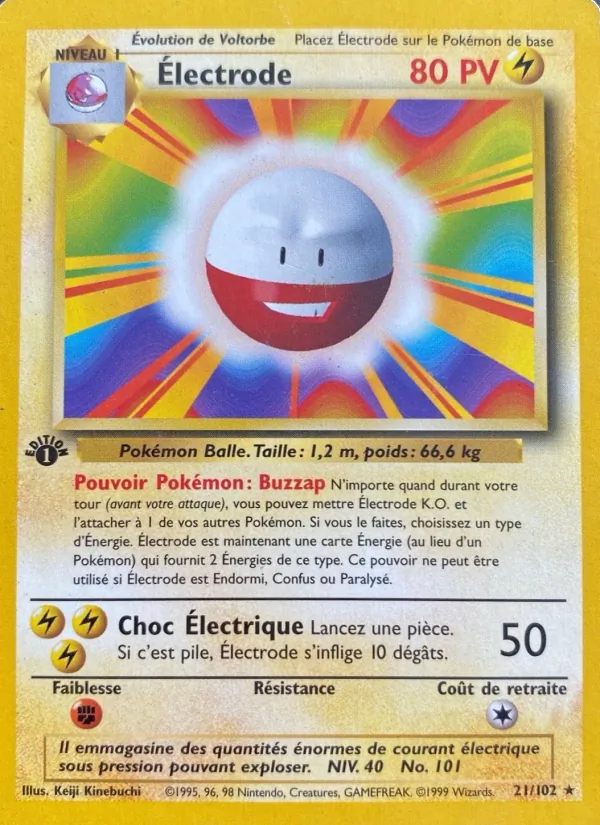 Électrode, Set de Base 21