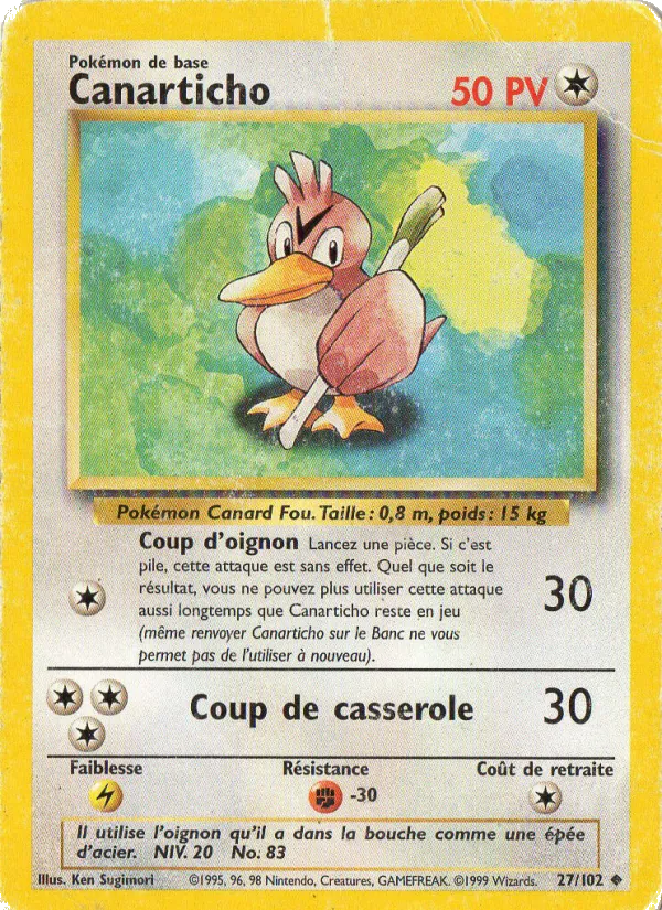 Canarticho, Set de Base 27