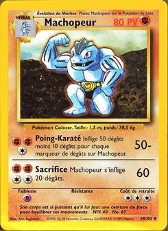 Machopeur, Set de Base 34