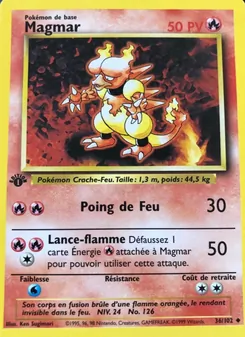 Magmar, Set de Base 36